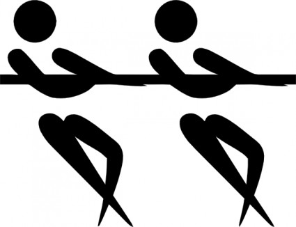 オリンピック スポーツの綱引きピクトグラム クリップアート ベクター クリップ アート - 無料ベクター