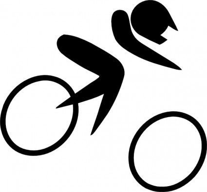 オリンピック スポーツ自転車 Bmx ピクトグラム クリップアート ベクター クリップ アート - 無料ベクター