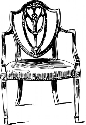 家具アンティーク椅子クリップアート ベクター クリップ アート - 無料ベクター