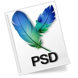 PSD ファイルのアイコン - 無料のアイコン