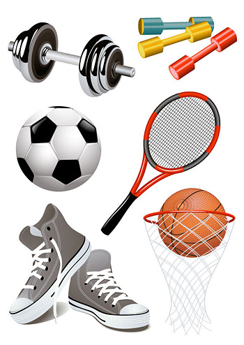 スポーツ用品のすべての種類