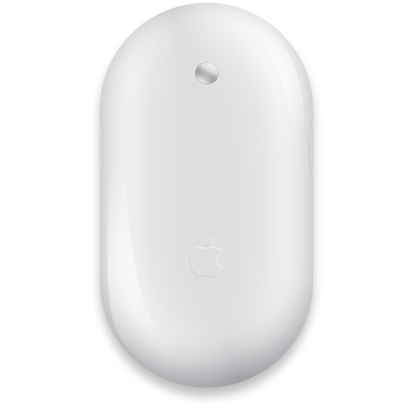 大きい apple の ipod、マウス アイコンの png