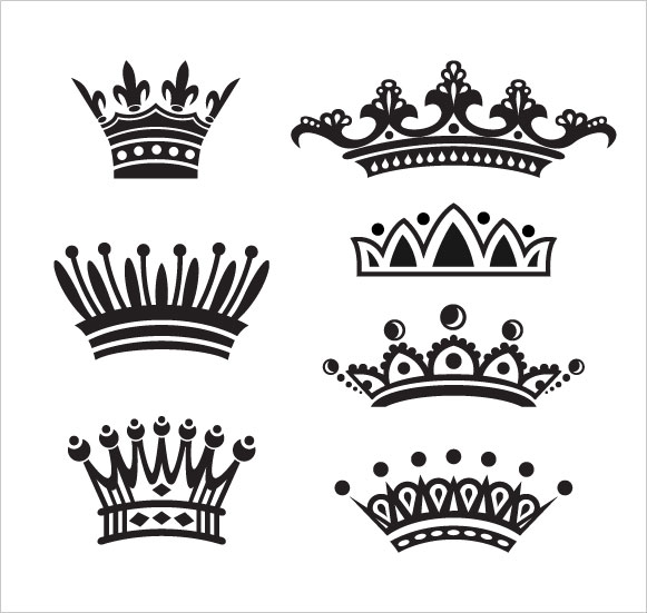 王冠のベクター素材