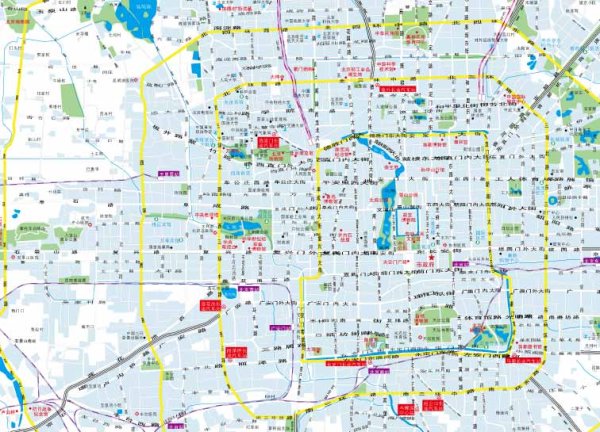 北京市地図ベクトル