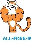 タイガー筋肉のベクター漫画 - 無料ベクター