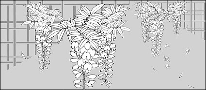 花-13 ベクター工場 - 無料ベクター線の描画