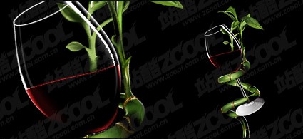 赤いグラスと万年清ベクター自然 - 無料ベクターへの信頼します。