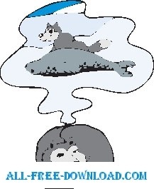 大陸の実用的なパターン ベクター花 - 無料ベクター