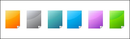 角紙の web 2.0 スタイル ベクターの web デザイン - 無料ベクター