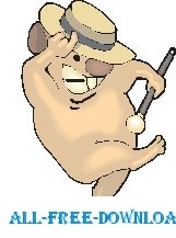 コアラ ダンス ベクター漫画 - 無料ベクター