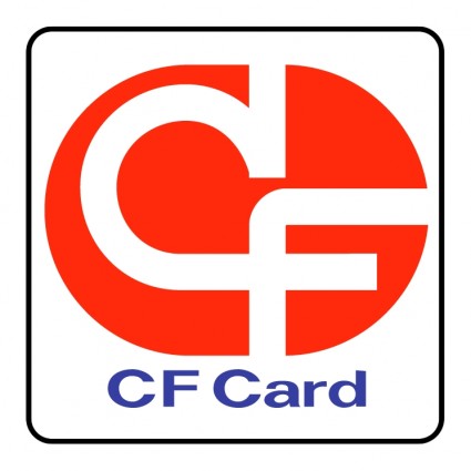 Cf カード無料ベクター 33.17 KB