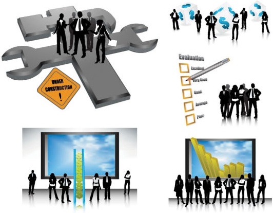 ベクター ビジネス人無料のテーマ ベクター 3.11 MB