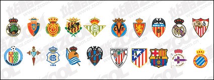 スペインのサッカー クラブのロゴ ベクター スポーツ - 無料ベクター