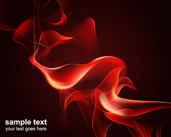 ベクター 5 炎赤い煙無料ベクターの 4.65 MB