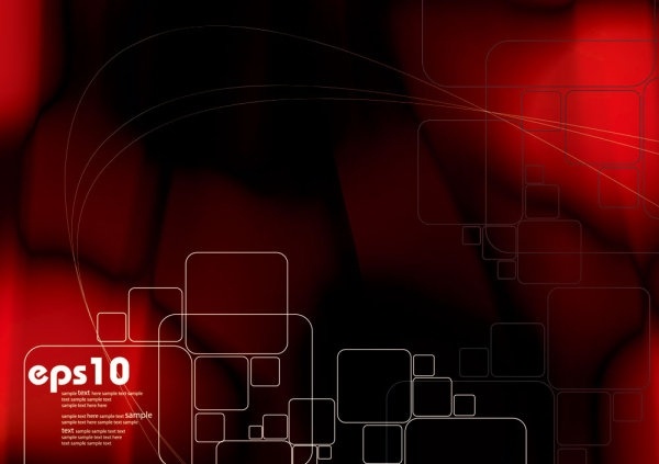 豪華な動的背景が赤ボックス 04 ベクター無料ベクター 2.63 MB