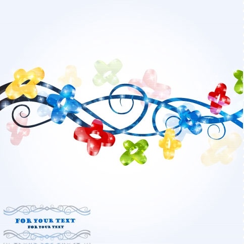 興味深い背景 01 ベクター無料ベクター 586.11 KB