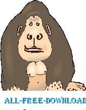 ライオン キング banzai001 ベクター漫画 - 無料ベクター