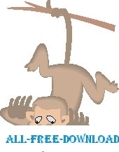 サルを作る顔 1 ベクター漫画 - 無料ベクター