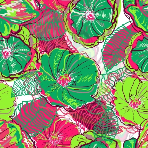 美しい手塗りのパターン背景 02 ベクター無料ベクター 3.10 MB