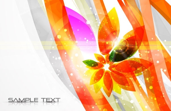 交響曲葉背景ベクター 2 無料ベクター 2.93 MB