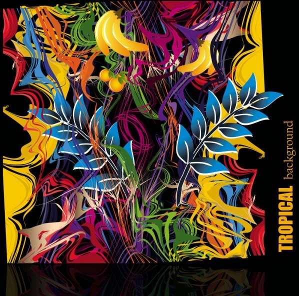 美しく着色された背景 02 ベクター無料ベクター 1.35 MB