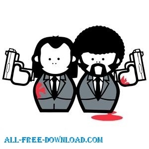 パルプ フィクション漫画ベクター画像ベクター漫画 - 無料ベクター無料します。