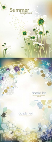 豪華な花の背景のベクター無料ベクター 6.46 MB