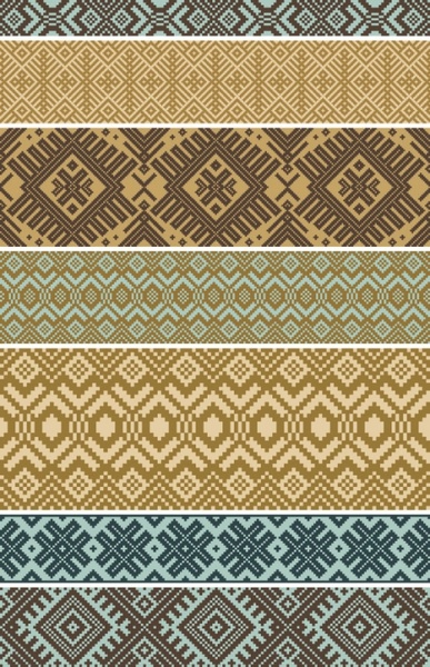 セーター テクスチャ ベクター背景 3 無料ベクター 1.07 MB