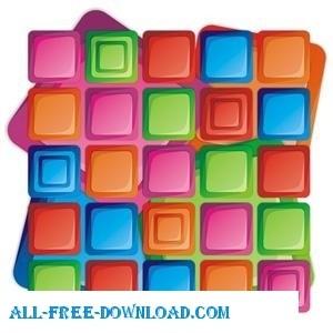 カラフルな要素ベクターのアイコン - 無料ベクター