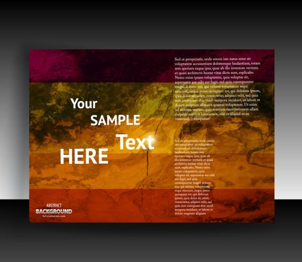 細かいリーフレット表紙背景 03 ベクター無料ベクター 6.48 MB