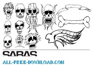 ゾンビ デーモン骨ベクター ベクター信頼自然 - 無料ベクター