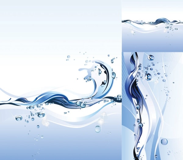 流れる水のテーマ ベクター無料ベクター 991 06 Kb 無料素材イラスト ベクターのフリーデザイナー