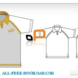 ポロシャツ テンプレート ベクターその他 無料ベクター 無料素材イラスト ベクターのフリーデザイナー
