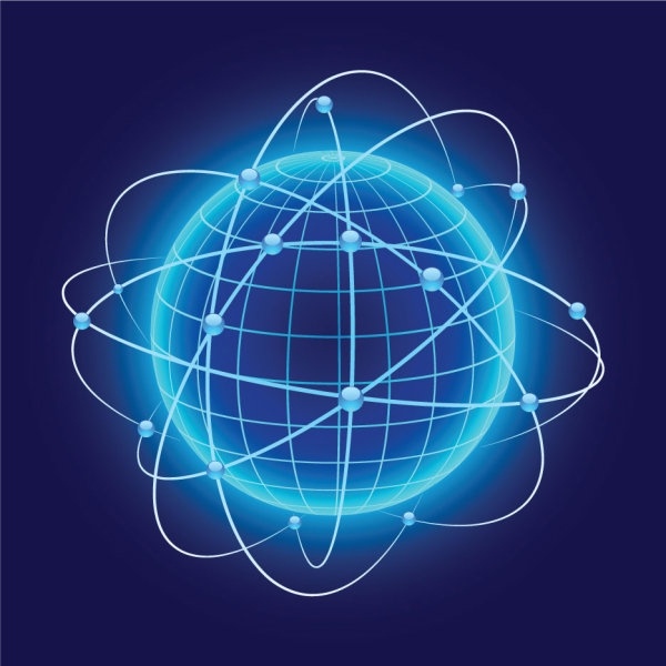 動的なハロー背景 05 ベクター無料ベクター 483.85 KB