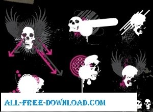 ベン ブログ頭蓋骨ベクターその他 - 無料ベクター