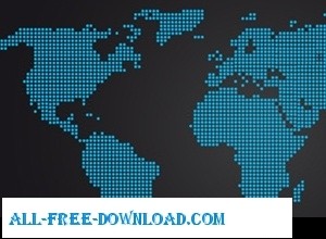 背景のドットで区切られたベクターその他 - 無料ベクター