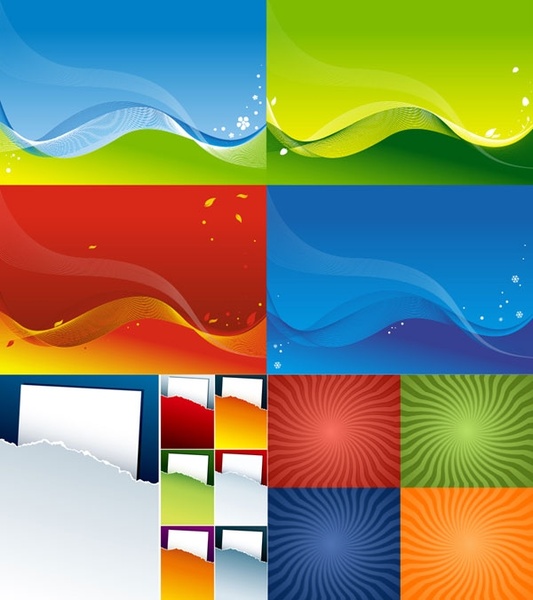 3 カラフルなベクター無料ベクター 1.96 MB