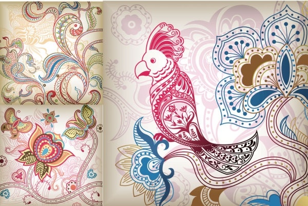 色上質 gyrosigma ベクター無料ベクター 2.06 MB