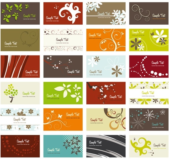 花カード背景ベクター無料ベクター 4.89 MB