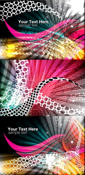 動的な要素の背景のベクター無料の傾向ベクター 7.20 MB