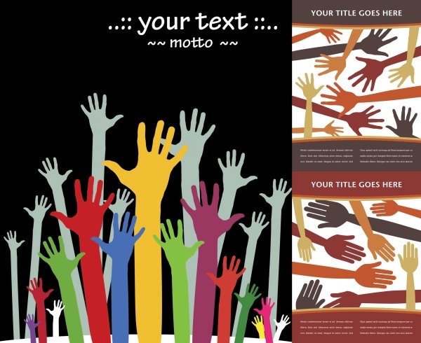 ベクターの背景ベクター手無料ベクター 5.68 MB