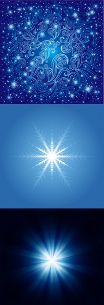 明るい星の背景のベクター無料ベクター 5.09 MB