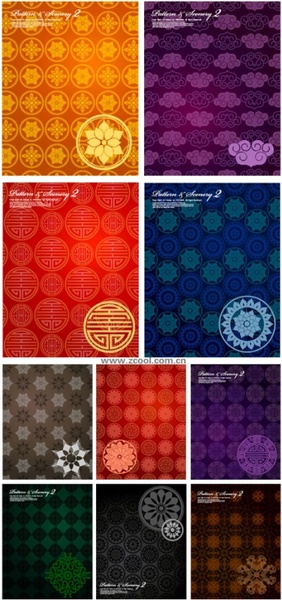 10 タイル背景パターン ベクター無料ベクター 10.43 MB