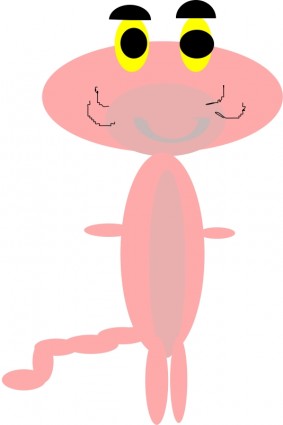 ピンクの panthar ベクター クリップ アート - 無料ベクター