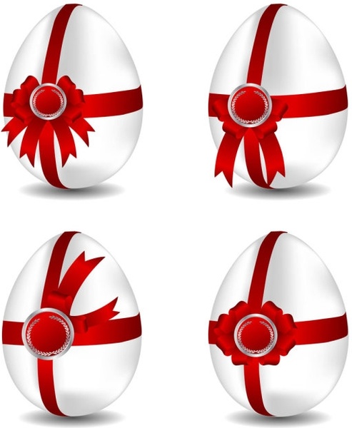 美しいイースター卵ベクター無料ベクター 1.16 MB