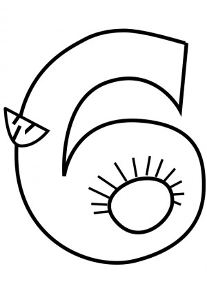 動物数 6 概要ベクター クリップ アート - 無料ベクター