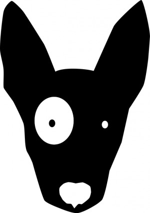 ブルテリアのヘッド、bujung、ブルテリア漫画犬ブルテリア ベクター クリップ アート - 無料ベクター