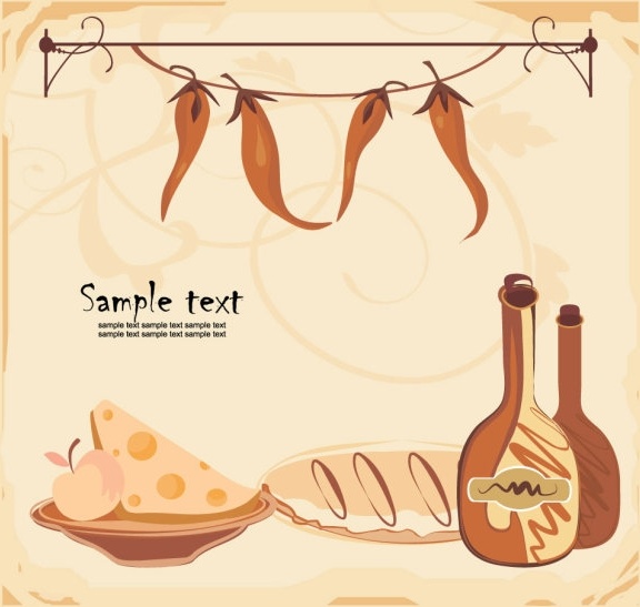 漫画メニュー テンプレート 03 ベクター無料ベクター 544.60 KB