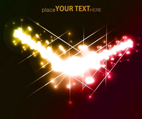 明るい星豪華な特殊効果 05 ベクター無料ベクター 5.15 MB