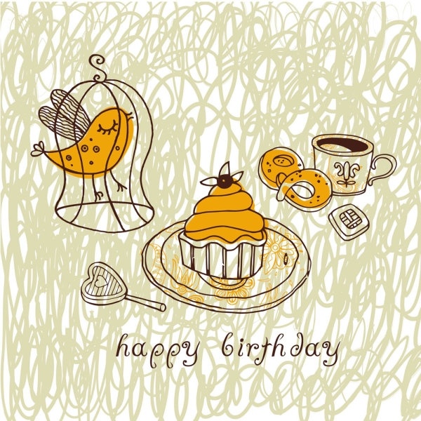 手描き漫画ライン ドラフト パターン 03 ベクター無料ベクター 1.83 MB